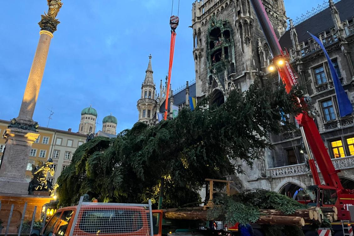 Christkindlmarkt Munchen Sturm