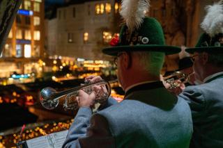 Musik vom Rathausbalkon