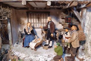 Geburtsszene Alpenländisch