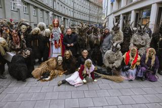 Start und Aufstellung war heuer in der Augustinerstraße 