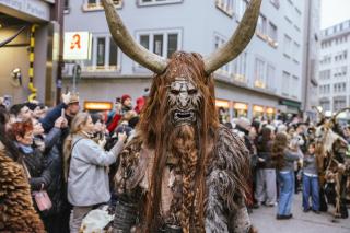 Teilnehmer am Krampuslauf 2025