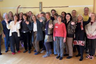 Gruppenbild mit den Medicantus Chor