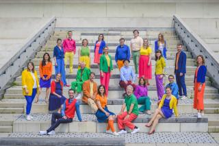 Gruppenbild mit dem Chor Voices In Time